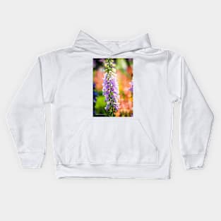 Purple Delphinium #1 Kids Hoodie